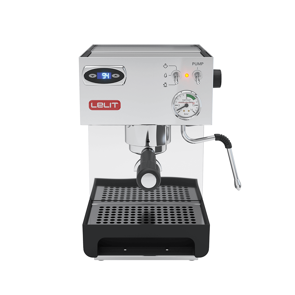 Lelit Espressomaschine Anna PL41TEM PID-Steuerung manuelle Dampfdüse Silber
