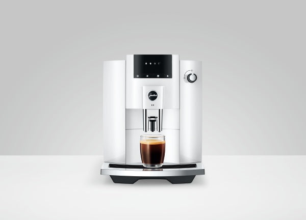 JURA Kaffeevollautomat E4 (EA) P.E.P. Wassertank 1,9 L Piano White