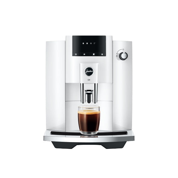 JURA Kaffeevollautomat E4 (EA) P.E.P. Wassertank 1,9 L Piano White