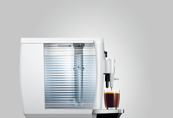 JURA Kaffeevollautomat E4 (EA) P.E.P. Wassertank 1,9 L Piano White