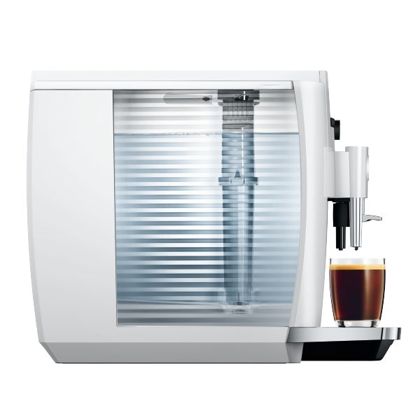 JURA Kaffeevollautomat E4 (EA) P.E.P. Wassertank 1,9 L Piano White
