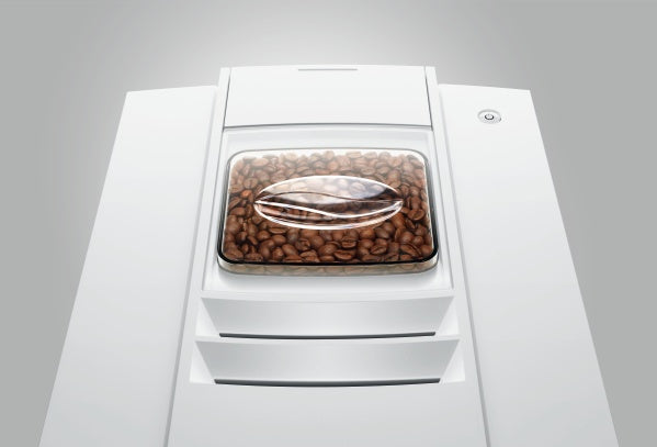 JURA Kaffeevollautomat E4 (EA) P.E.P. Wassertank 1,9 L Piano White