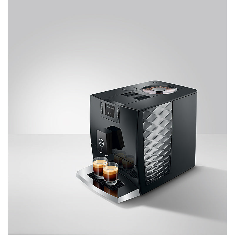 JURA Kaffeevollautomat C3 15 bar Wassertank 1,6 L Piano Black