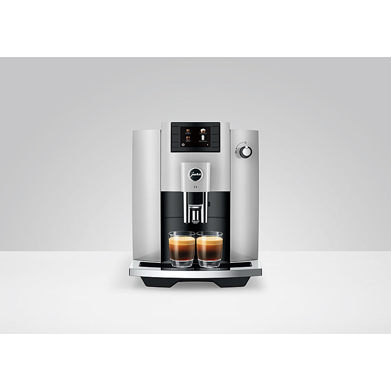 JURA Kaffeevollautomat E6 (ECS) Easy-Cappuccino Platin