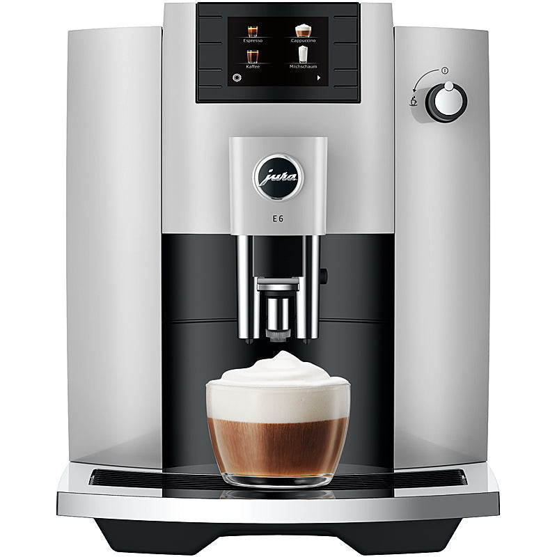 JURA Kaffeevollautomat E6 (ECS) Easy-Cappuccino Platin