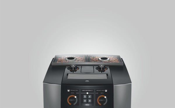 JURA Kaffeevollautomat J10 (EA) 46 Spezialitäten Cold Brew Wassertank 1,9 L Diamond Onyx