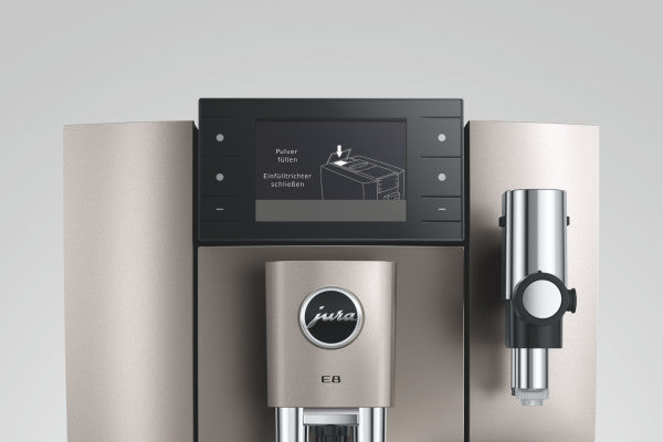 JURA Kaffeevollautomat E8 (ED) One-Touch Midnight Silver