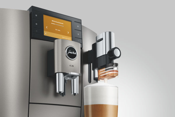 JURA Kaffeevollautomat E8 (ED) One-Touch Midnight Silver