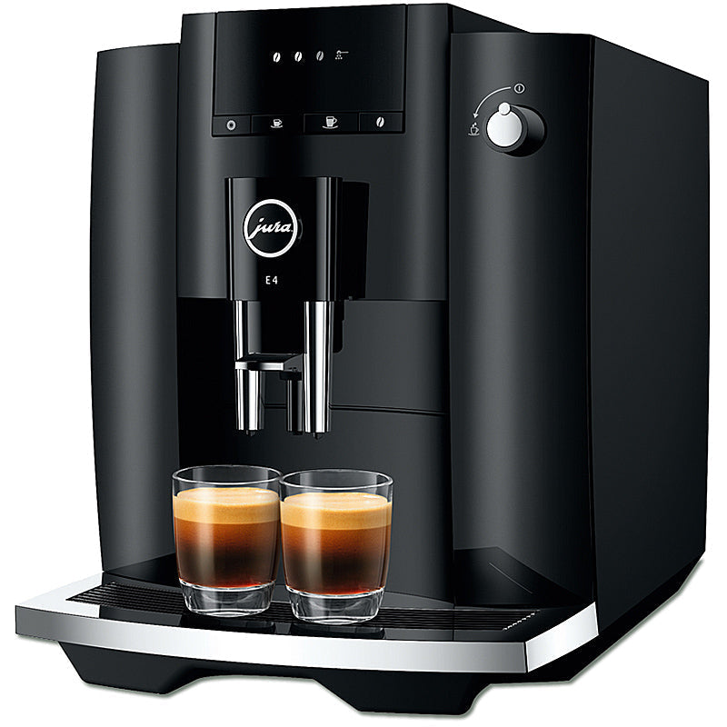 JURA Kaffeevollautomat E4 P.E.P. Wassertank 1,9 L Piano Black