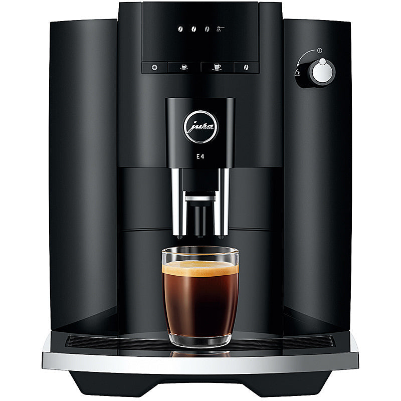 JURA Kaffeevollautomat E4 P.E.P. Wassertank 1,9 L Piano Black