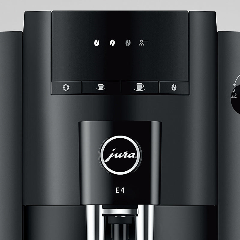 JURA Kaffeevollautomat E4 P.E.P. Wassertank 1,9 L Piano Black