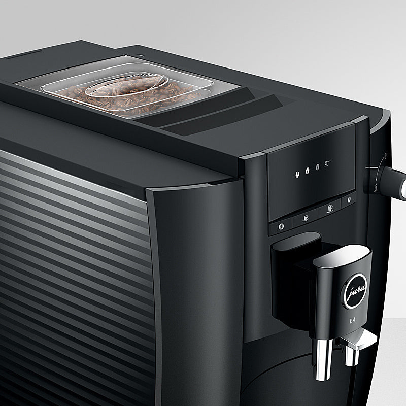 JURA Kaffeevollautomat E4 P.E.P. Wassertank 1,9 L Piano Black