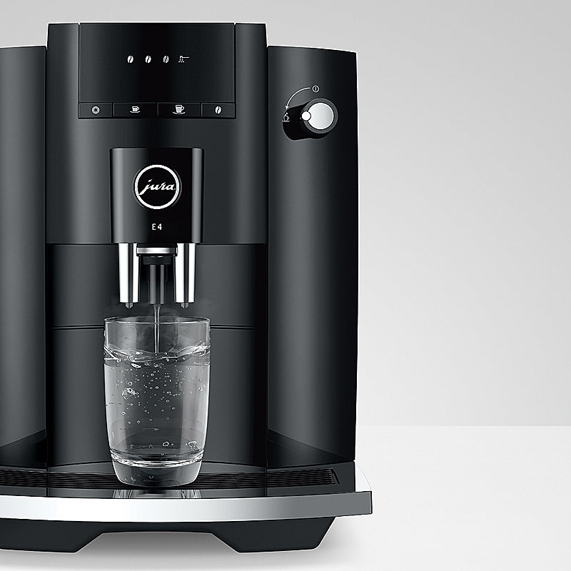 JURA Kaffeevollautomat E4 P.E.P. Wassertank 1,9 L Piano Black