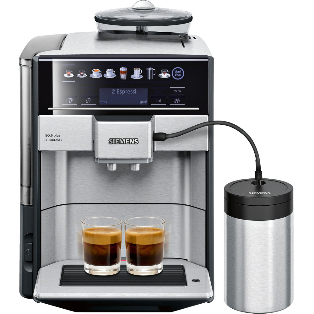 Siemens Kaffeevollautomat TE657F03DE EQ.6 plus s700 OneTouch Wassertank 1,7 L Edelstahl