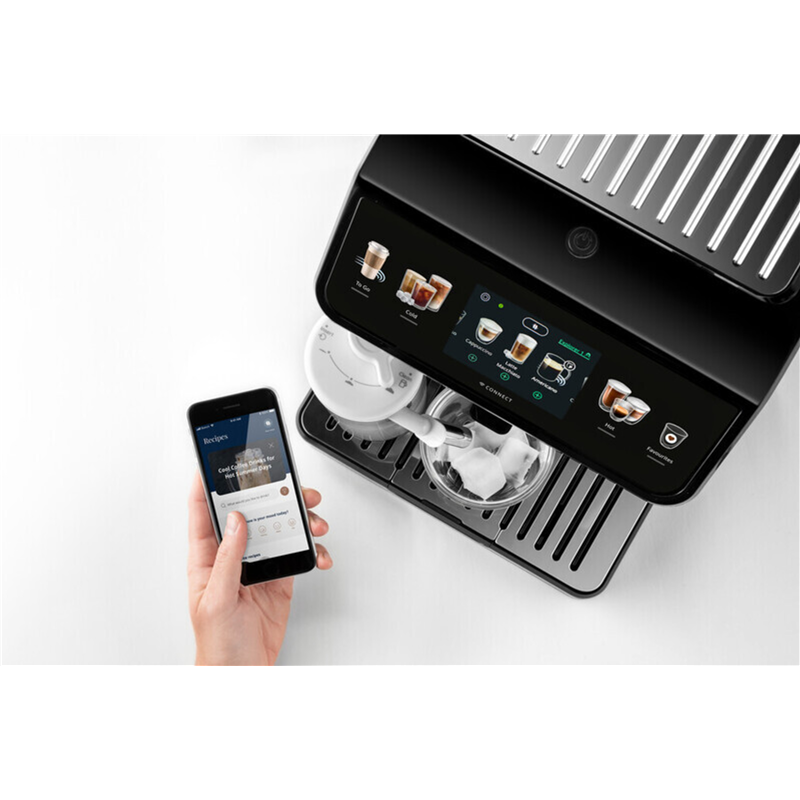 De'Longhi Kaffeevollautomat ELETTA EXPLORE ECAM450.86.T LatteCrema 19 bar Wassertank 1,8 L Titan