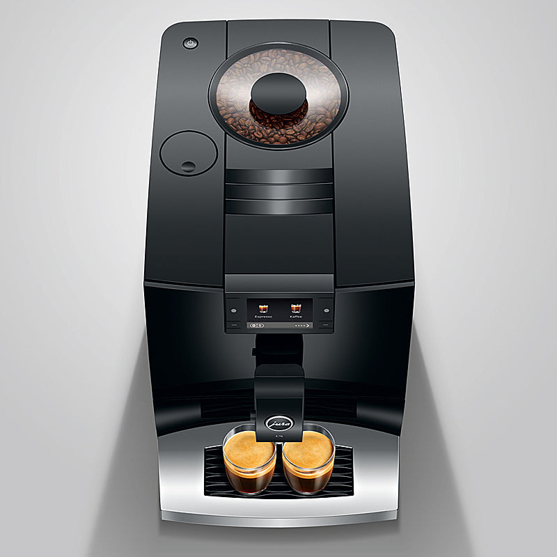 JURA Kaffeevollautomat C9 17 Spezialitäten One-Touch 15 bar Wassertank 1,6 L Piano Black (EA)