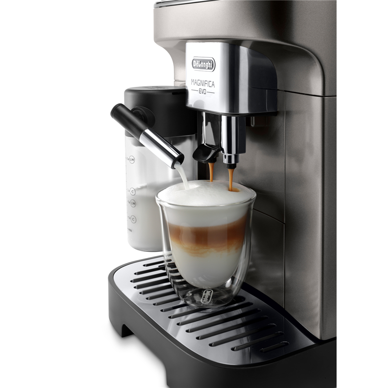 De'Longhi Kaffeevollautomat Magnifica Evo ECAM290.81.TB 7 Getränke LatteCrema 15 bar