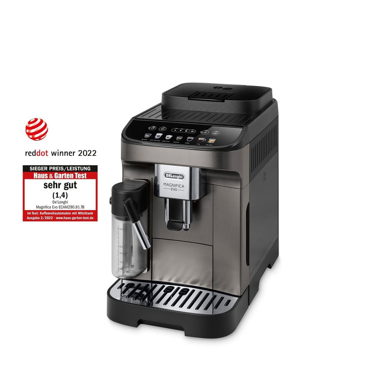 De'Longhi Kaffeevollautomat Magnifica Evo ECAM290.81.TB 7 Getränke LatteCrema 15 bar