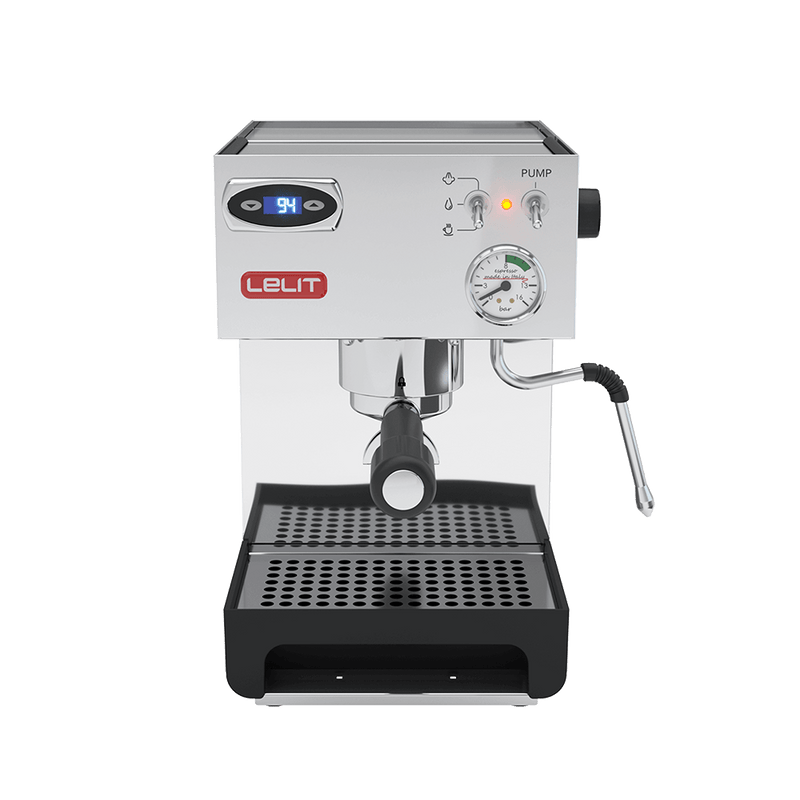 Lelit Espressomaschine Anna PL41TEM PID-Steuerung manuelle Dampfdüse Silber
